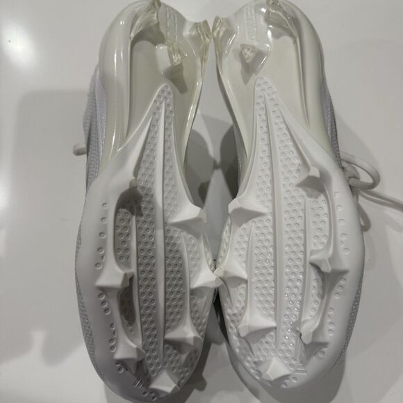 Adizero Electric+ Football Cleats White Sliver IE3284 Men’s Size 13 main image 6